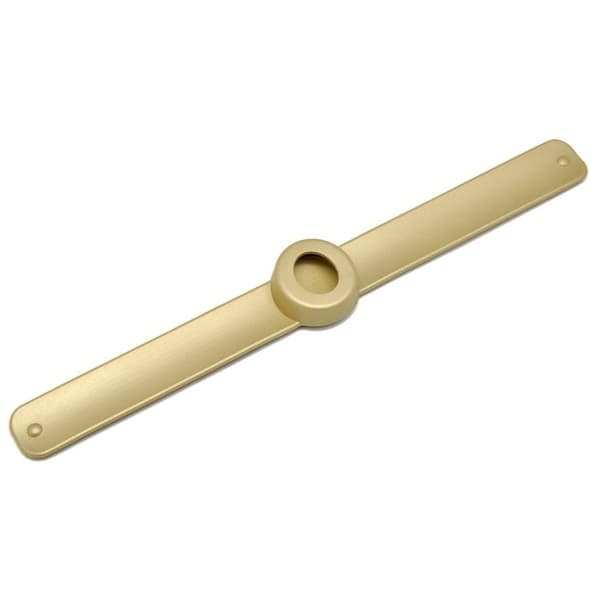 Armbandsur - Bill's Watch - Mini Metallisk Effekt Guld - Guld silikon - Anti-allergisk - 22,5 cm