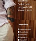 Miniatyrbild 3 av 5: Kompatibel med Apple Watch Se 38mm/40mm/41mm - Kompatibel med Apple Watch Series 8, Series 7, Series 6, Series 5/4/3/2/1