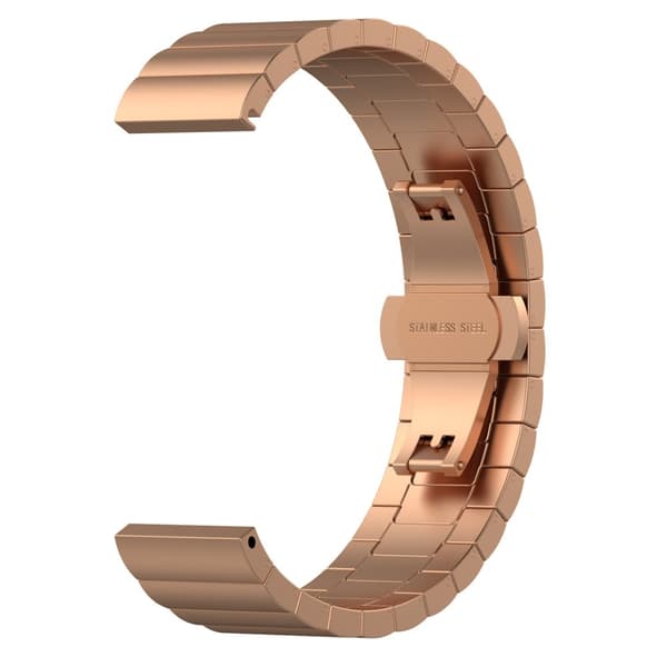 INF Rose Gold Klockarmband i rostfritt stål för Huawei Watch Fit Mini