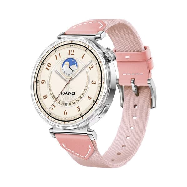 INF Klokkerem i nylon for Huawei GT5/GT4 Rosa