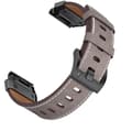 Miniatyrbild 3 av 11: INF Klockarmband i Äkta Läder för Garmin Fenix 8/7X/7/6/5/965