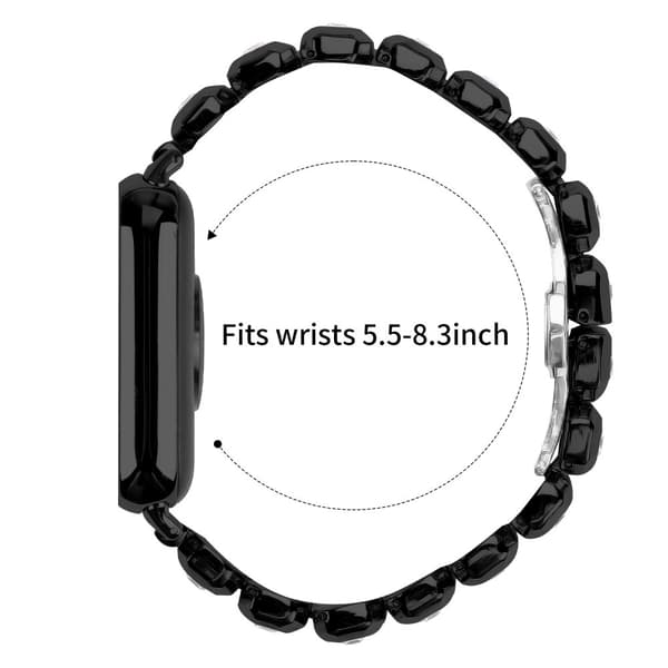 INF Xiaomi Mi 8 Pro Smartwatch-rem med Rhinestone Butterfly-spænde