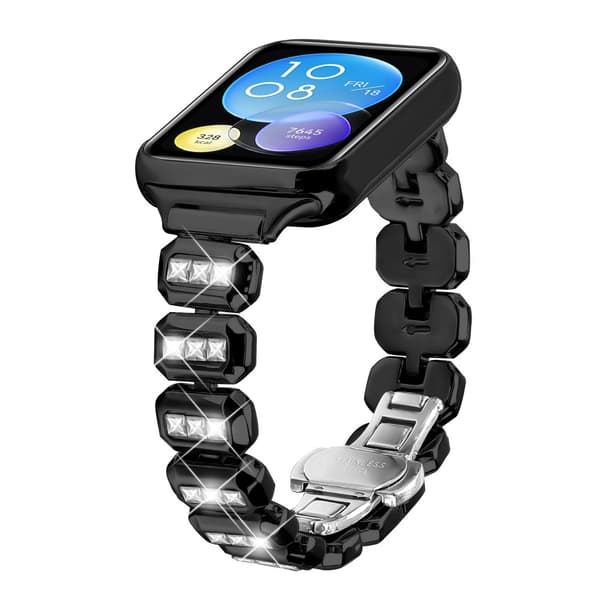 INF Xiaomi Mi 8 Pro Smartwatch-rem med Rhinestone Butterfly-spænde