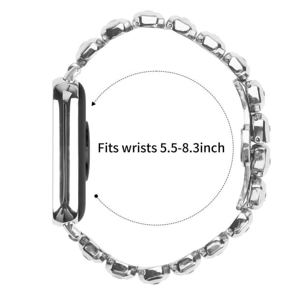 INF Xiaomi Mi 8 Pro Smartwatch-rem med Rhinestone Butterfly-spænde