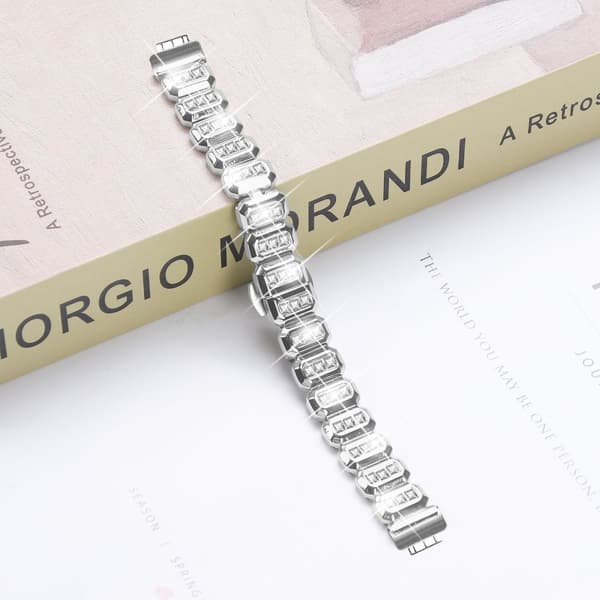 INF Fitbit Inspire Square Diamond Butterfly Spänne
