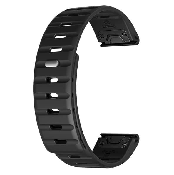 INF Quick Release Silikone Magnetisk Urrem til Garmin Fenix 8/7X/Epix