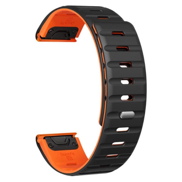INF Magnetisk klokkerem i silikon for Garmin Fenix 8/7X/Epix
