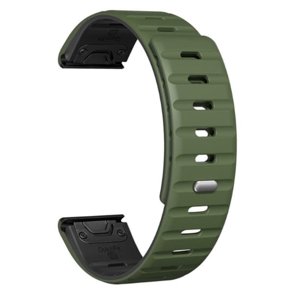 INF Magnetisk klokkerem i silikon for Garmin Fenix 8/7X/Epix