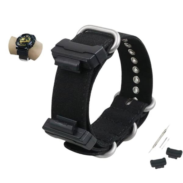 INF Casio G-SHOCK Canvas Nylon urrem til GD/GAGLS-100/120/DW5600