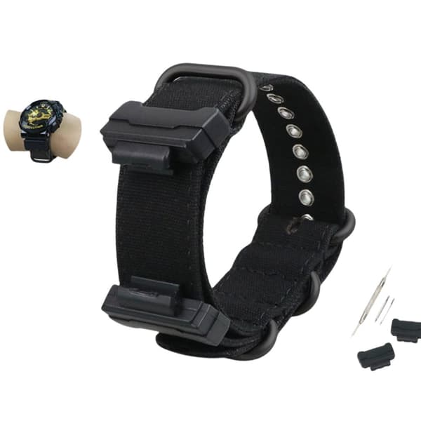 INF Casio G-SHOCK Canvas Nylon urrem til GD/GAGLS-100/120/DW5600