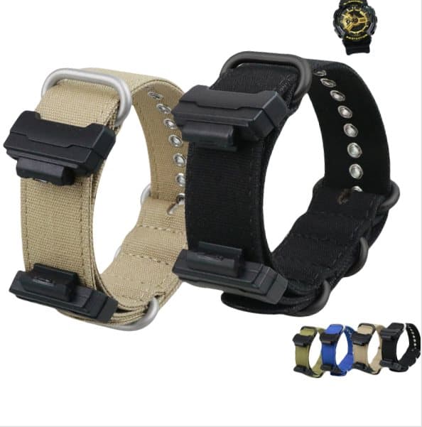 INF Casio G-SHOCK Canvas Nylon urrem til GD/GAGLS-100/120/DW5600