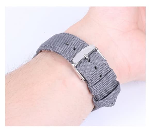 INF 18 mm Nylon klokkerem for Huami, Huawei Watch 2, Samsung S34 Sport