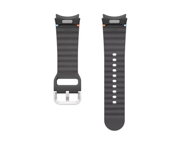 Samsung Galaxy Official Sport Band (S/M) för Galaxy Watch7, mörkgrå