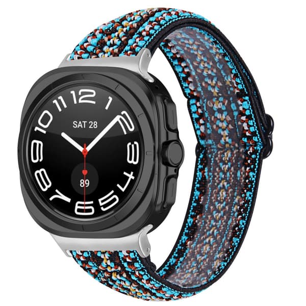 INF Samsung Watch Ultra 47MM Nylon Elastiskt tryckt klockarmband