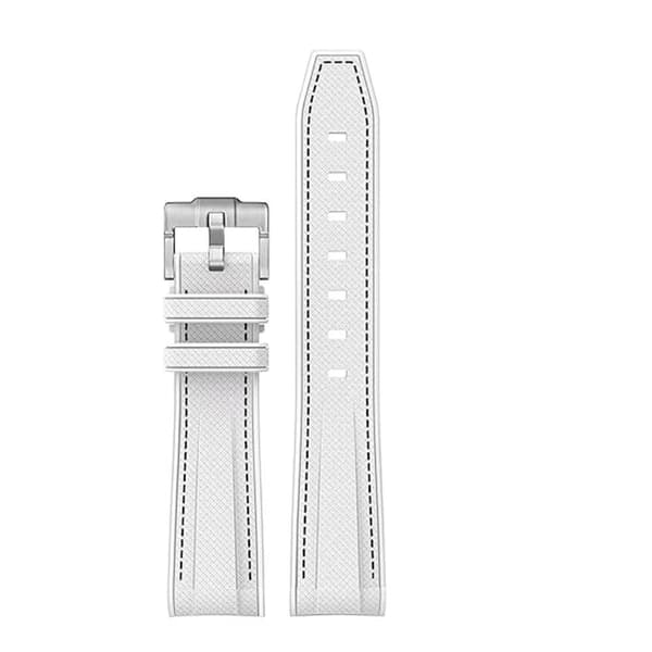 INF Silikonklokkerem for Moonswatch Swatch Hvit
