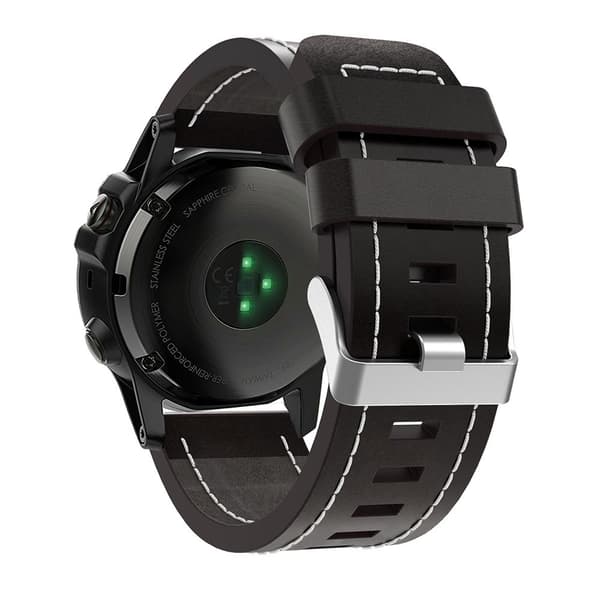 Garmin Læderrem / Armbånd - 26mm