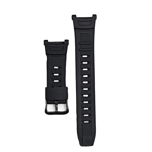 INF Svart TPU klockarmband för Casio PRG-130Y/PAW/PRW-1500 med verktyg