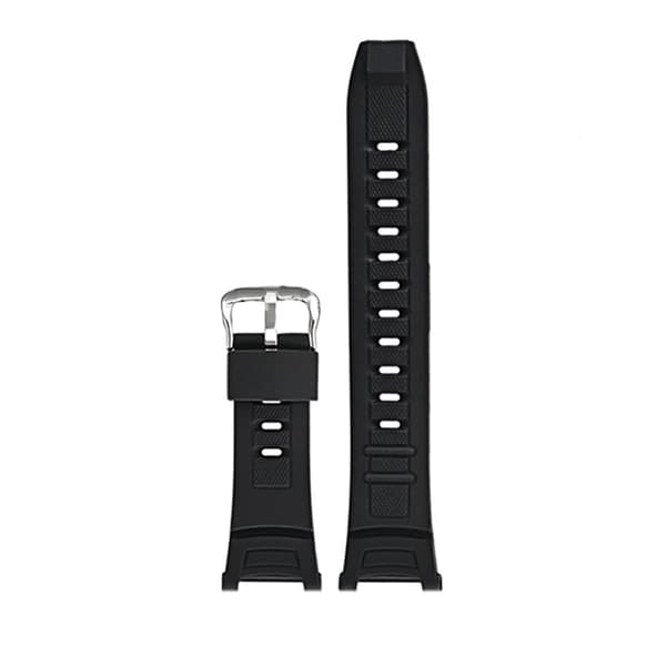 Svart og sølv klokkerem for Casio PRG-130Y/PAW/PRW-1500