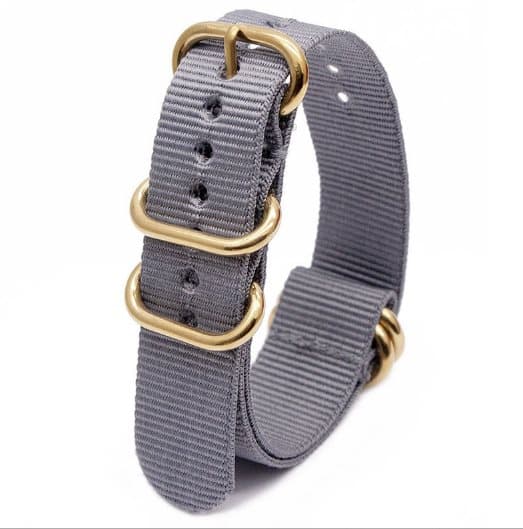 INF Nylon kellon ranneke kultaisella soikealla soljella
