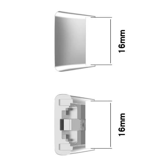 INF 2-pack-liitin Huawei Honor 6/7 -kellohihnalle