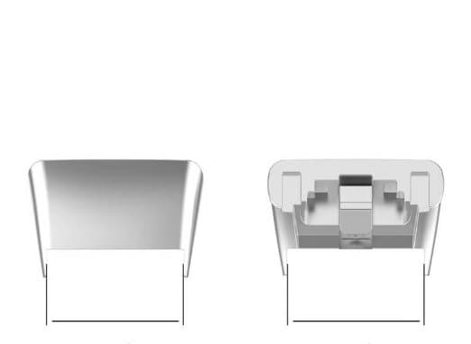 INF 2-pack-liitin Huawei Honor 6/7 -kellohihnalle