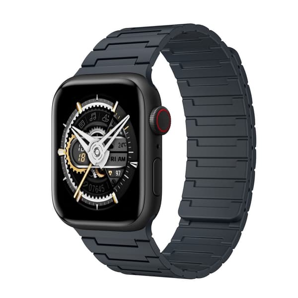 INF Magnetisk løkkerem til Apple Watch (42/44/45/49 mm) - EU-patent Midnatsblå