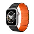 Miniatyrbillede 1 af 5: INF Magnetisk løkkerem til Apple Watch (42/44/45/49 mm) - EU-patent Sort Orange