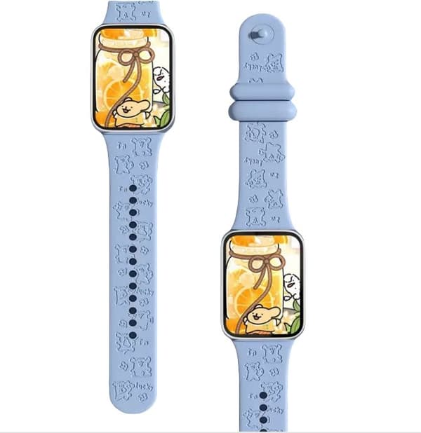 INF Gravert klokkerem for Xiaomi Band 8/9 Pro