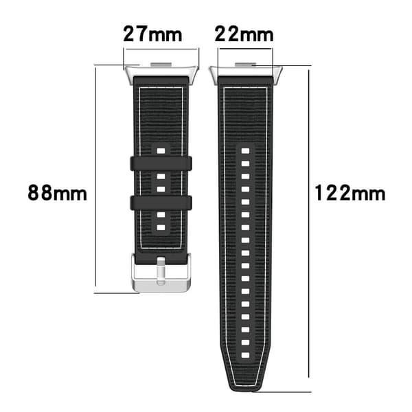 INF Xiaomi Band 9 Pro flettet stropp - klassisk spenne