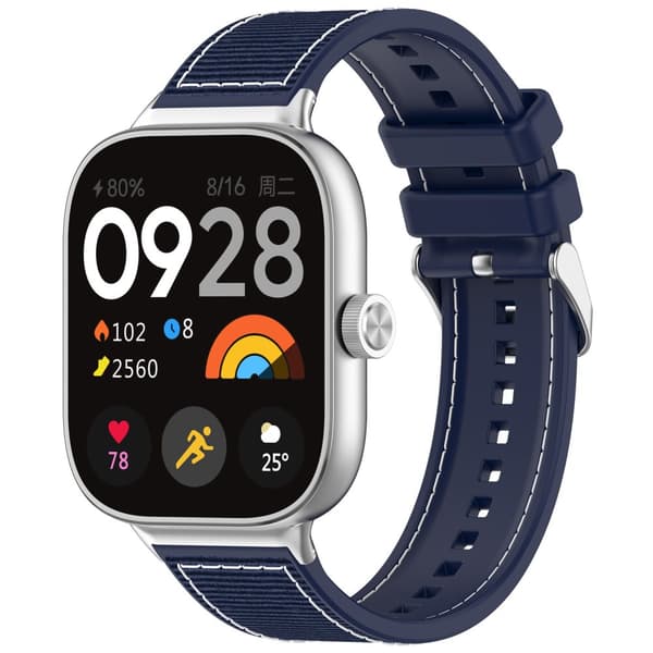 INF Xiaomi Band 9 Pro flettet nylonstropp - klassisk spenne