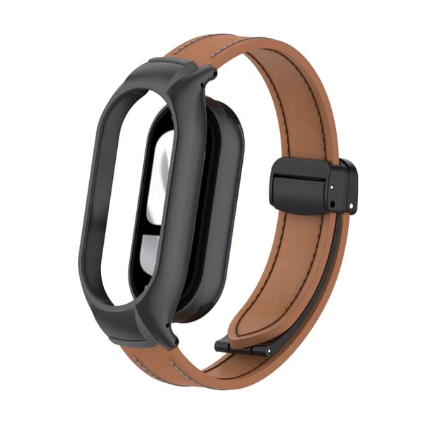INF Läderarmband till Xiaomi M3456 - Brun, 25cm