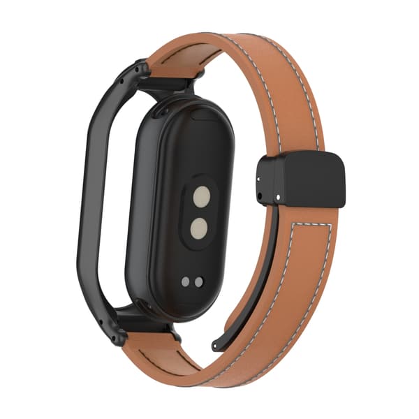 INF Läderarmband till Xiaomi M3456 - Brun, 25cm