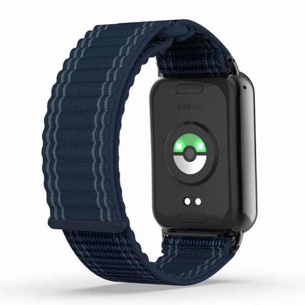 INF Nylon flätat klockarmband för Xiaomi Mi Band 9/8 Pro Blå