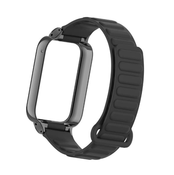 INF Metallrem för Xiaomi Mi Band 8 Pro, Silikonarmband med magnetisk stängning