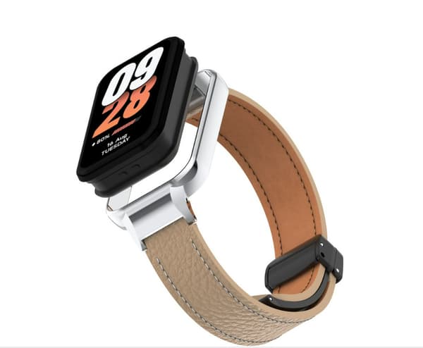INF Xiaomi Smart Band 8 Active Strap med Litchi-mönster magnetiskt spänne
