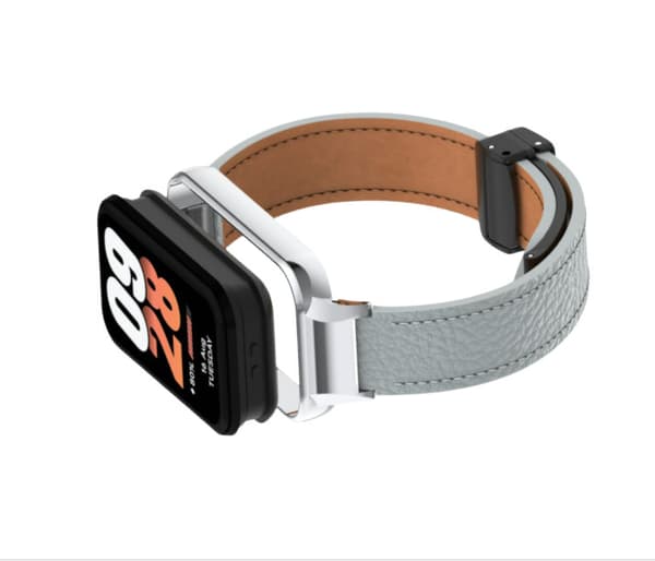 INF Xiaomi Smart Band 8 Active Strap med Litchi-mønster magnetisk spenne