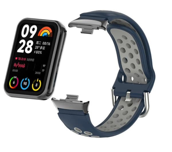 INF Silikonarmband för Xiaomi Mi Band 9/8 Pro (18 mm)