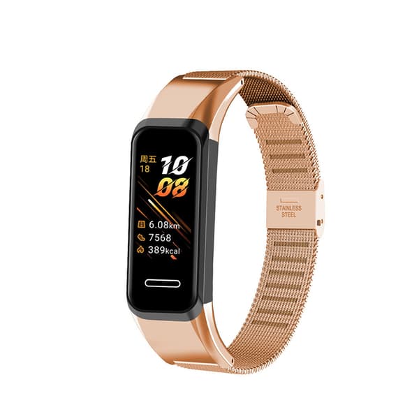 INF Urrem til Huawei Band 8/7/6 Rose guld