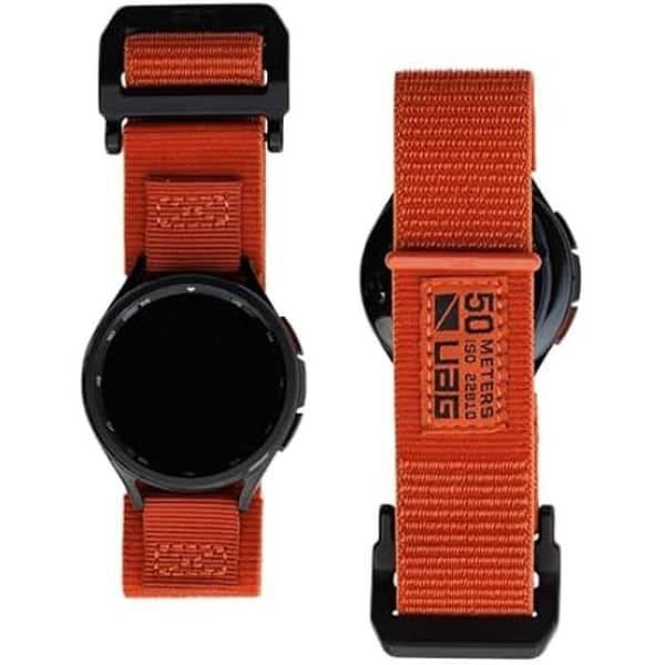 URBAN ARMOR GEAR UAG Nylon Ersättningsrem Kompatibel med Samsung Galaxy Watch 6 40/44mm, Watch 6 Classic 43/47mm