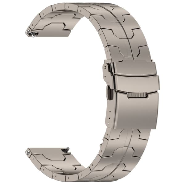 INF Titanium klockarmband för 22 mm Smartwatch Security Clasp
