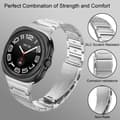 Miniatyrbilde 3 av 11: INF Samsung Watch 7 47MM stropp - rustfritt stål metallbånd