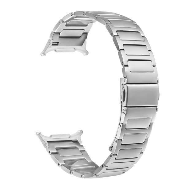 INF Samsung Watch 7 47MM stropp - rustfritt stål metallbånd Sølv