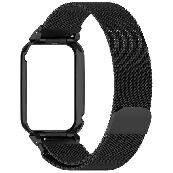 INF Metallram för Xiaomi Band 9 Pro med Milanese-rem