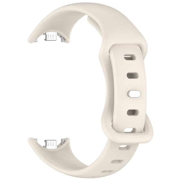 INF Silikonreim til Xiaomi Mi Band 9/8 Beige