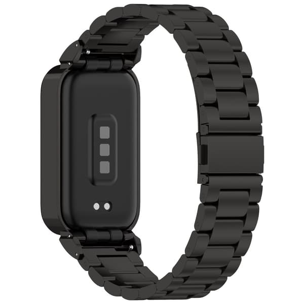 INF Rem i rustfritt stål for Xiaomi Band 9 Active og Redmi Band 3