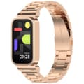 Miniatyrbilde 2 av 4: INF Rem i rustfritt stål for Xiaomi Band 9 Active og Redmi Band 3
