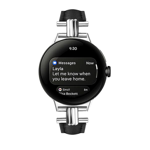 INF Remme i ekte lær for Google Pixel Watch 3