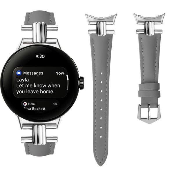 INF Armband i äkta Läder för Google Pixel Watch 3