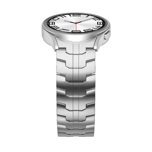 INF Sølvfarget klokkereim i rustfritt stål for Samsung Galaxy Watch 4/5/6