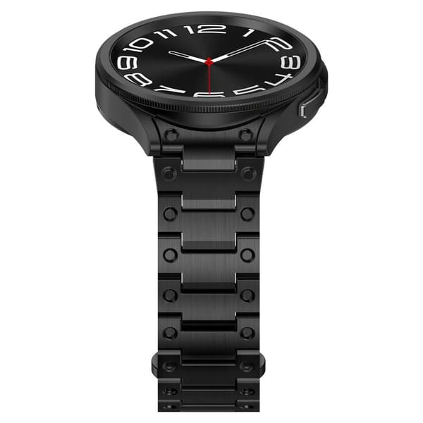 INF Svart klokkereim i rustfritt stål til Samsung Galaxy Watch 4/5/6